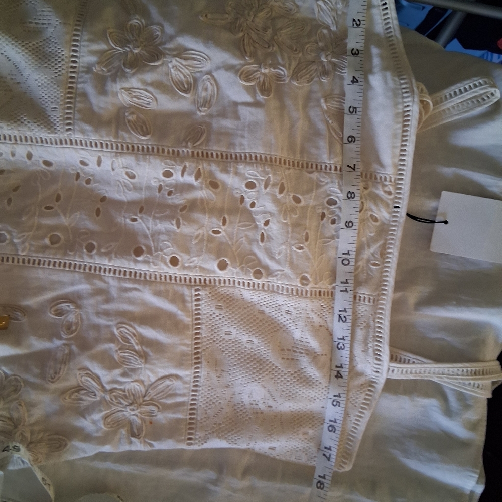 Zara Cream Sleeveless Dress - Picture 4 of 5